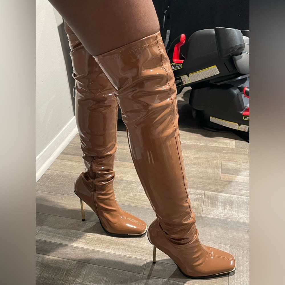 Public Desire Thigh High Boots/Heels